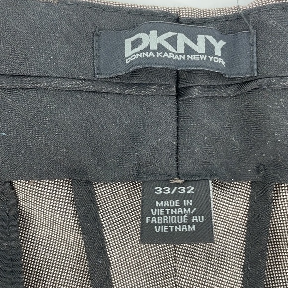DNKY trouser dress slacks pants brown size 33 x 32 men's - Picture 4 of 7
